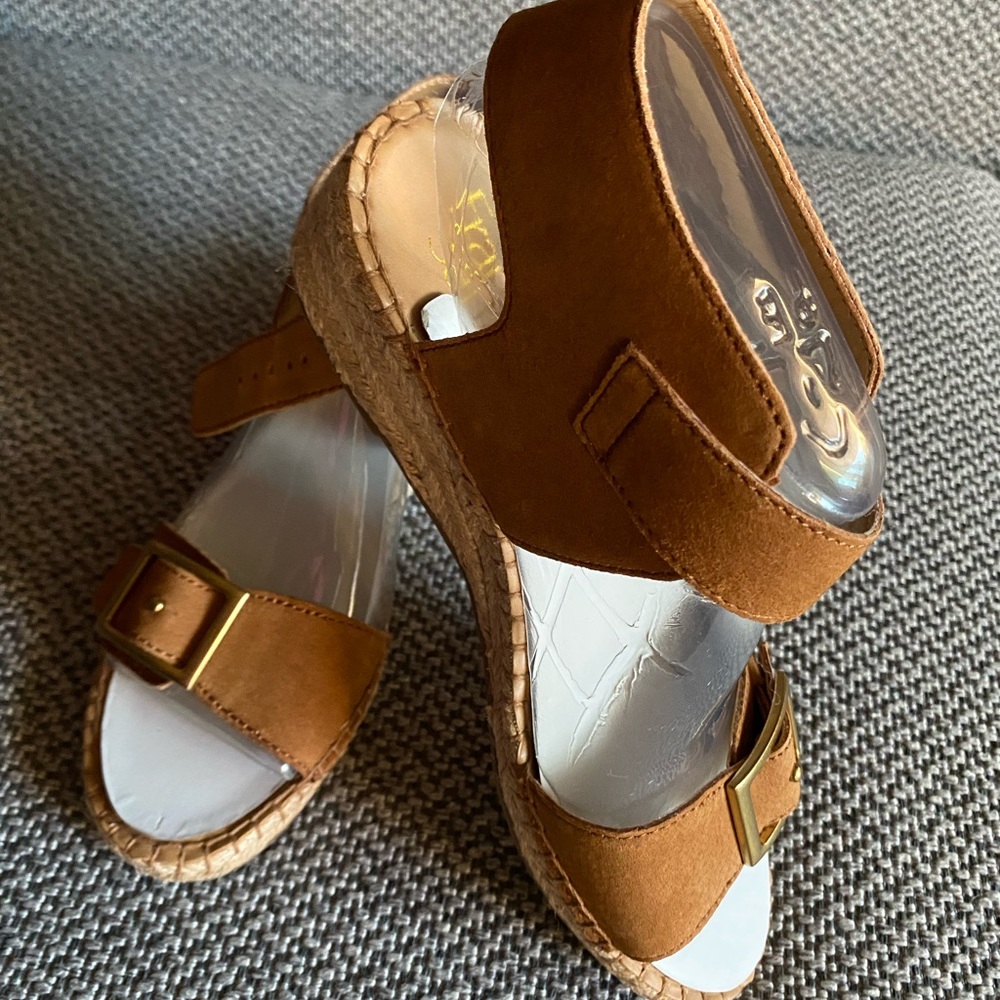 Franco Sarto Suede Espadrille